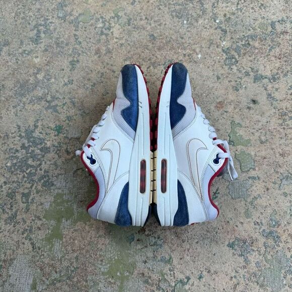 Nike Air Max 1 Deep Royal Blue USA Shoes - Picture 1 of 5